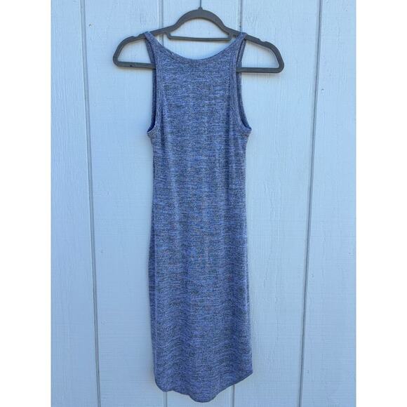 Wilfred‎ Free Gray Knit Midi Dress, V Neck, Soft, Sz S - Picture 2 of 5